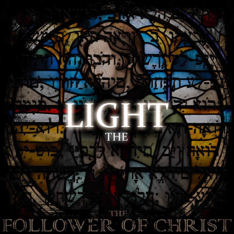 Cover art for the single "The Light" by The Follower of Christ.