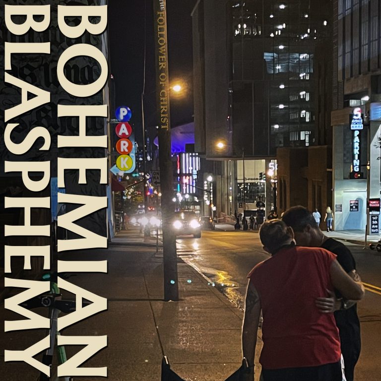 Cover art for the album "Bohemian Blasphemy" by The Follower of Christ.